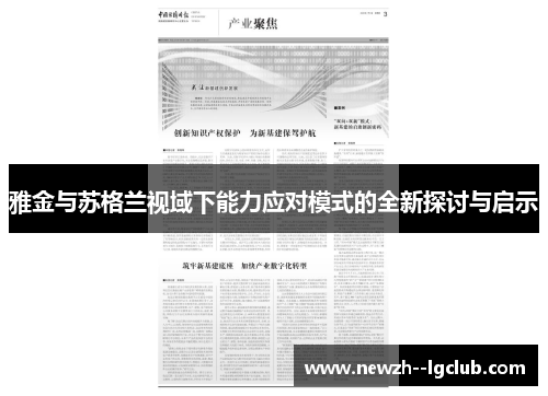 雅金与苏格兰视域下能力应对模式的全新探讨与启示